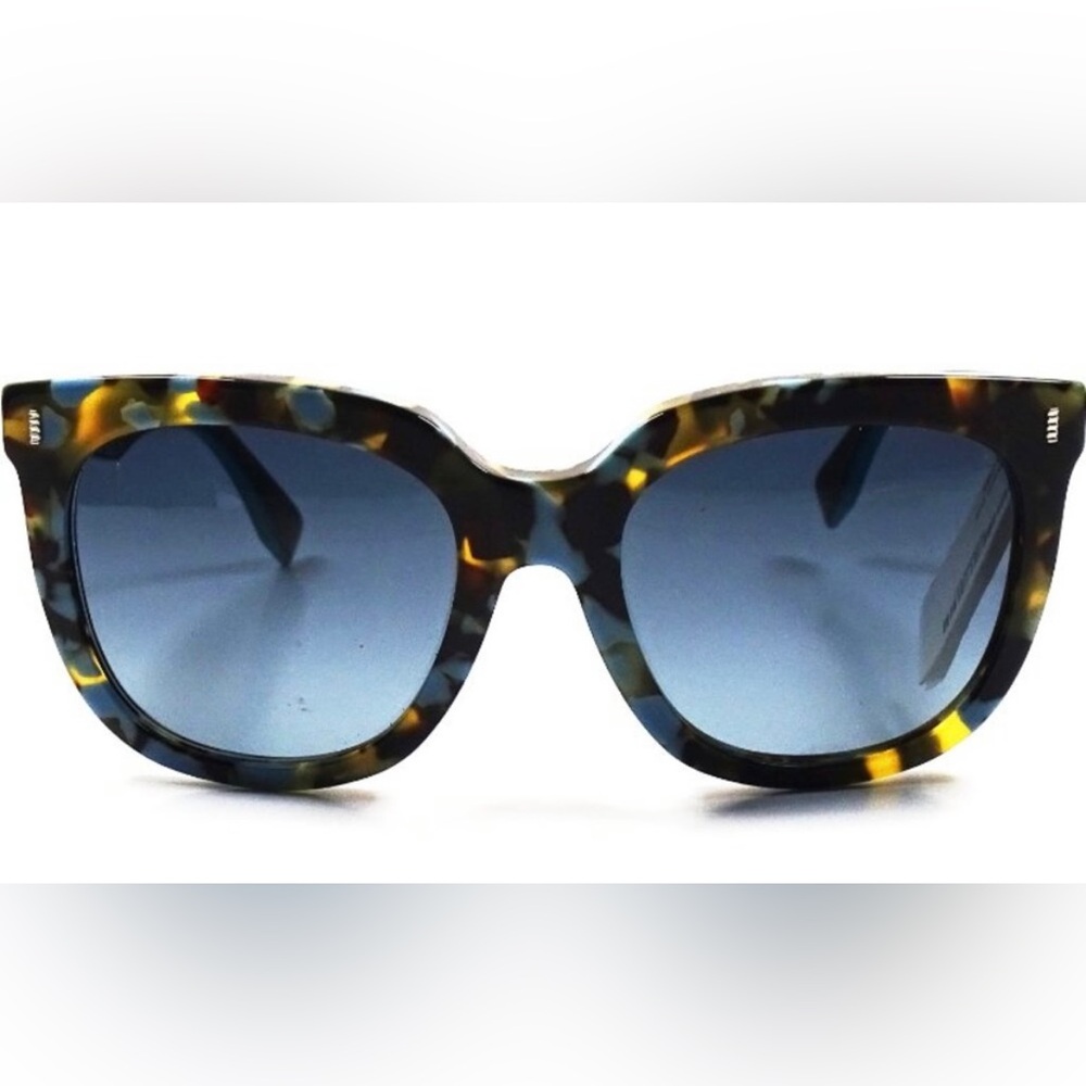 FENDI FF 0185/F/S UJAHD 54-20-140
Havana Spotted Frame Blue Lens Sunglasses
